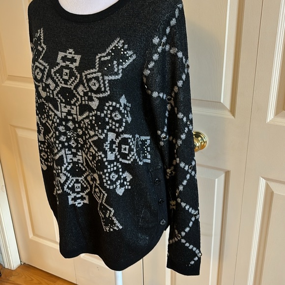 NWT Desigual sparkle and jewel sweater - Picture 10 of 14